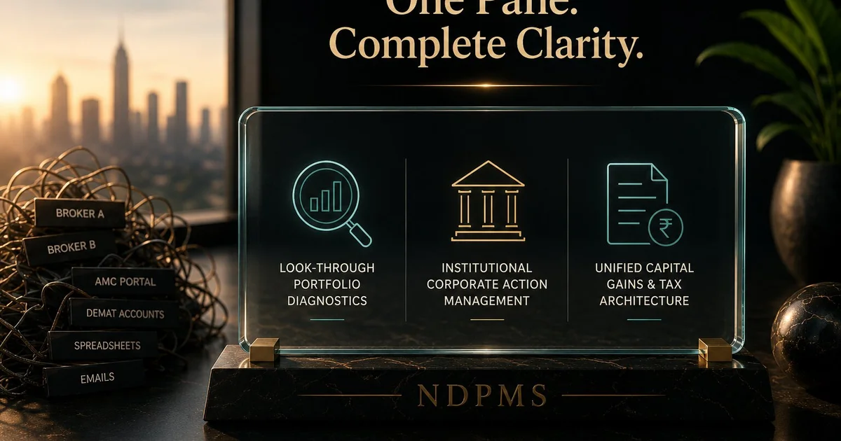 The Single-Pane-of-Glass Audit: Solving Tax Reporting, Corporate Actions, and Real-Time Capital Gains