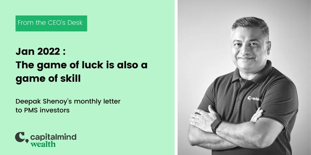 Wealth Letter May 2022: Roadblocks on the journey