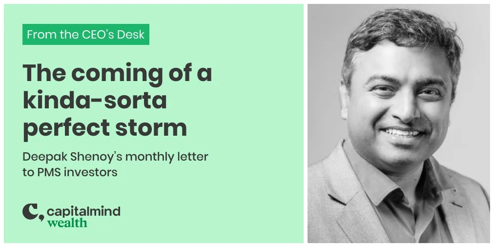 Wealth Letter Mar 2020: The Coming of a Kinda-Sorta Perfect Storm