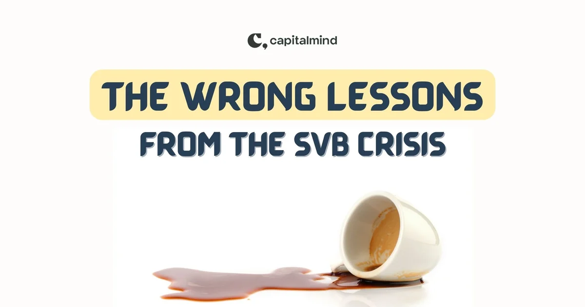 What we should not learn from the SVB crisis