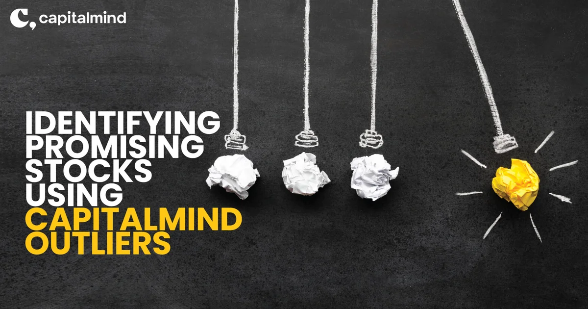 Identifying Promising Stocks using Capitalmind Outliers